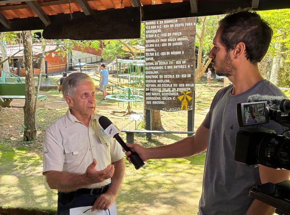 EPTV entrevista José Fernandes no Campo dos Sonhos.