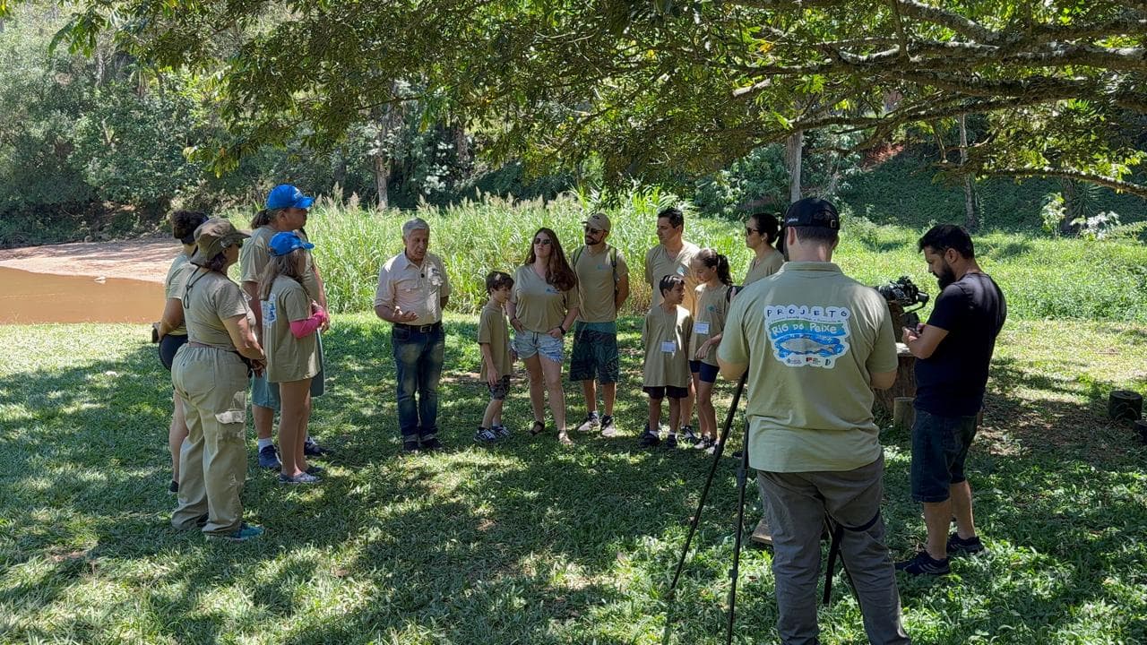 Rede dos Sonhos Hotéis Fazenda recebe gravação educativa sobre a importância do Rio do Peixe