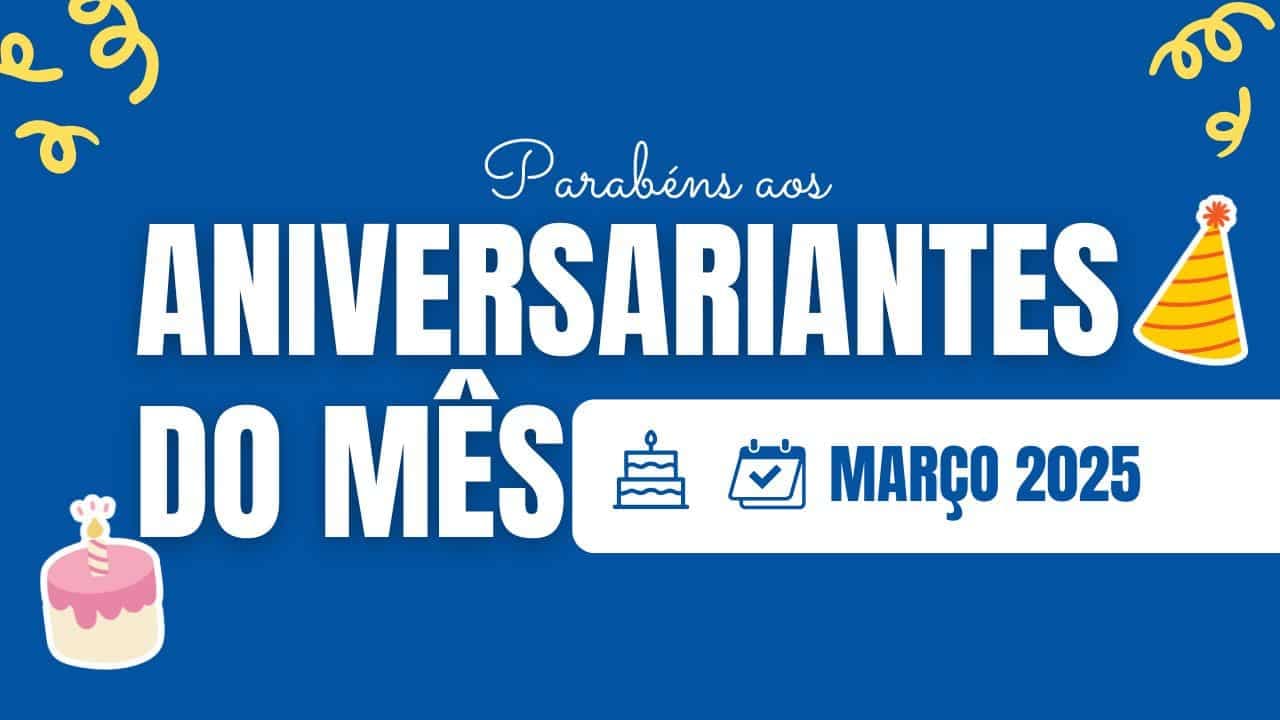 Feliz Aniversário aos nossos colaboradores de março!