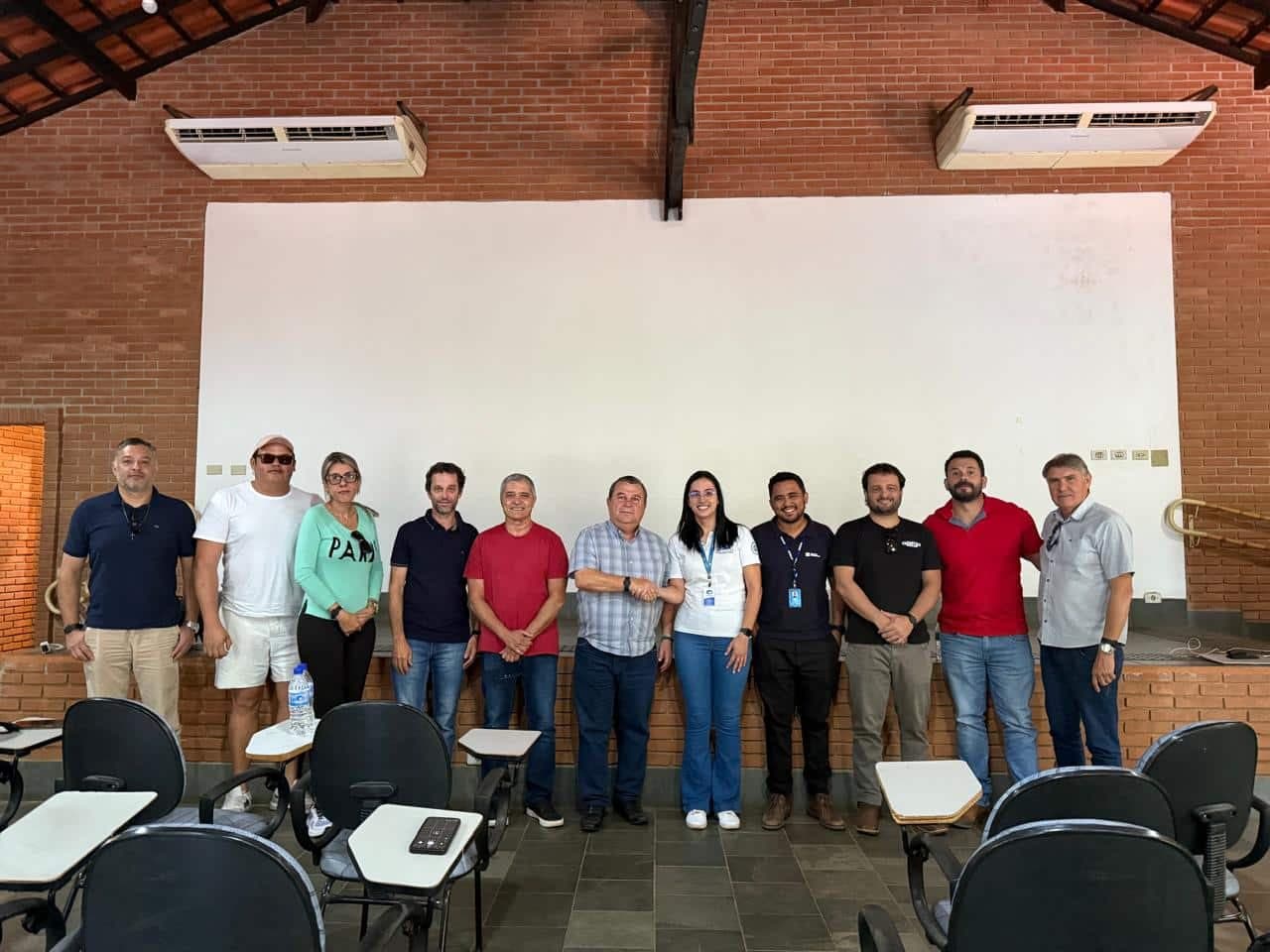 Campo dos Sonhos recebe visita técnica de São Sebastião da Grama