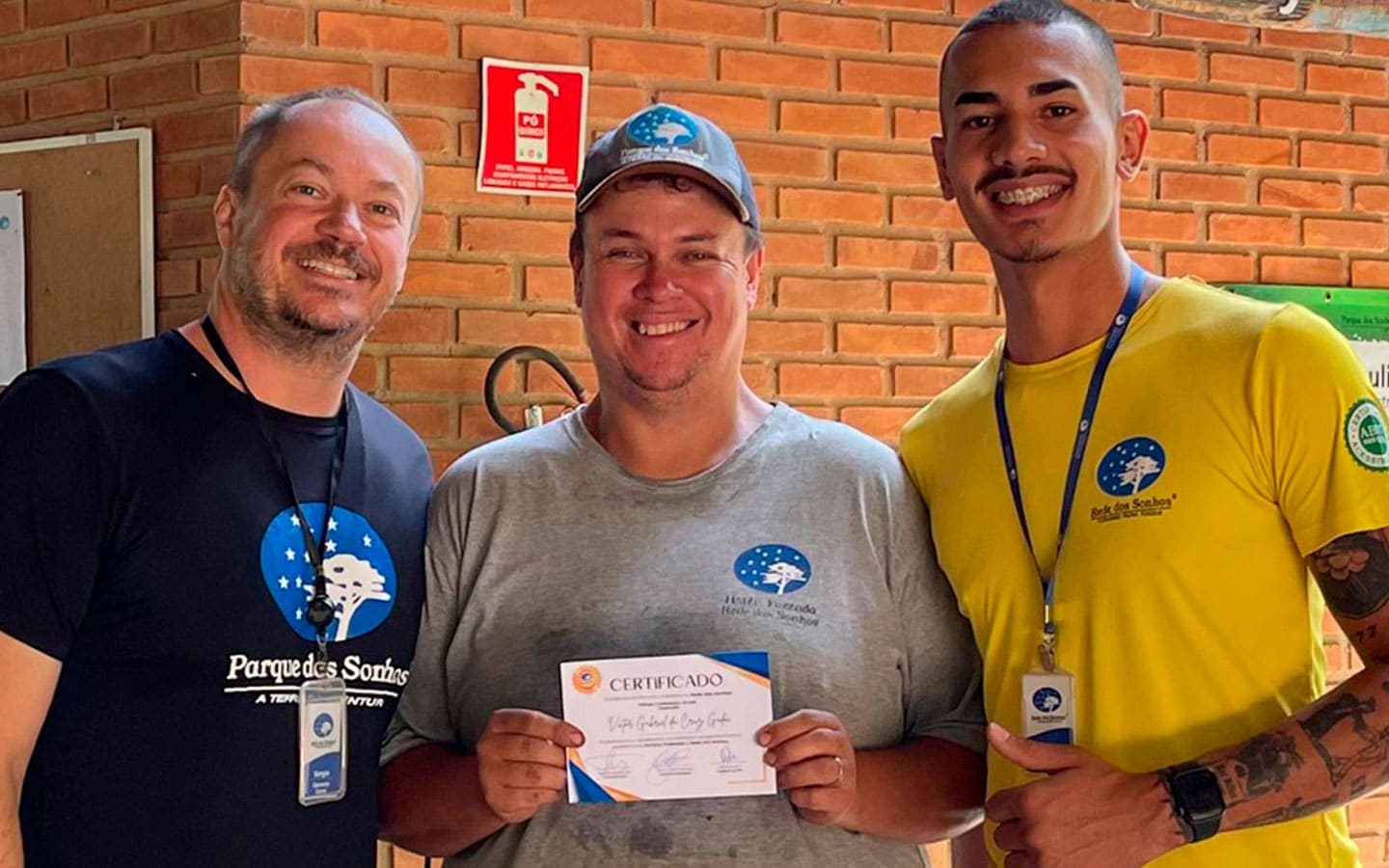 Parque dos Sonhos celebra a entrega dos primeiros certificados aos colaboradores destaques de janeiro!