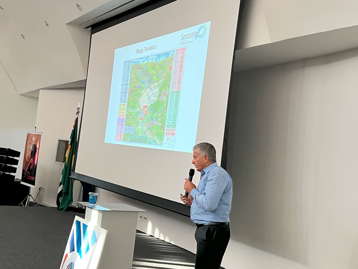 Diretor da Rede dos Sonhos palestra no Fórum Regional de Turismo da Cuesta Paulista.