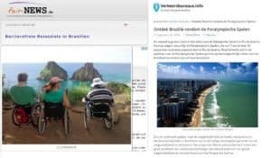 IMPRENSA INTERNACIONAL DESTACA AÇÕES DE ACESSIBILIDADE NO BRASIL
