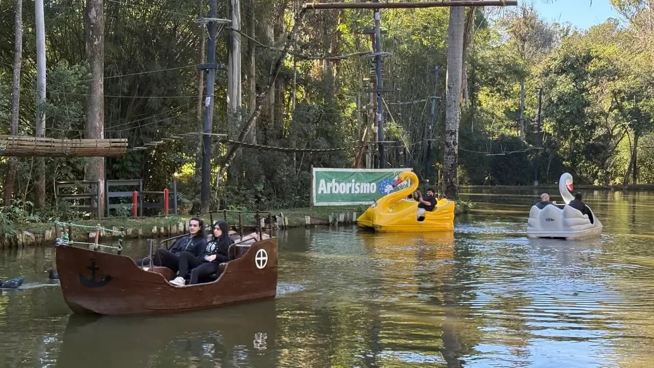 Pedalinho / Caravela na Rede dos Sonhos