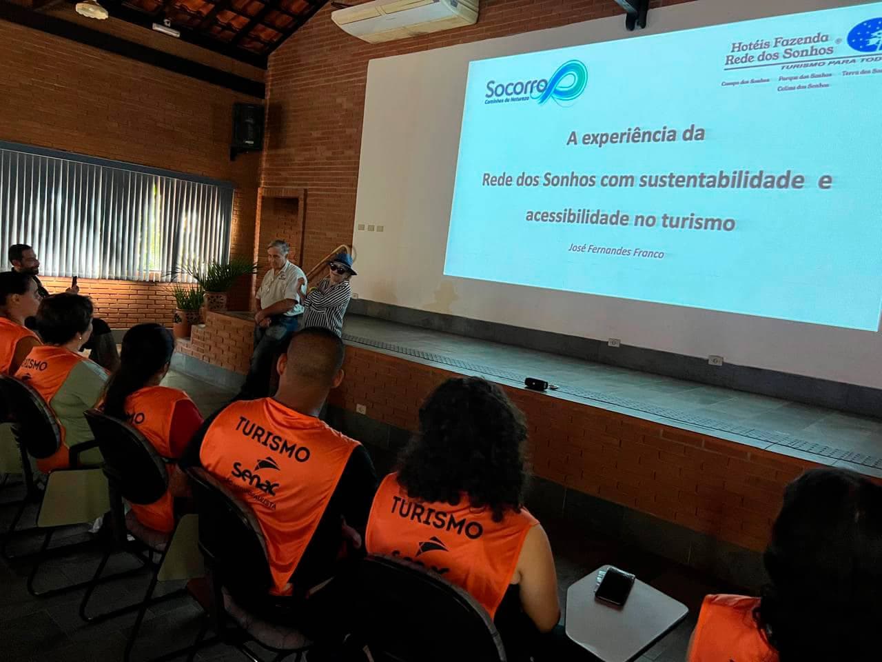 Rede dos Sonhos Recebe Grupo do SENAC São Paulo da Unidade de São Miguel Paulista para Palestra e Visita Técnica.