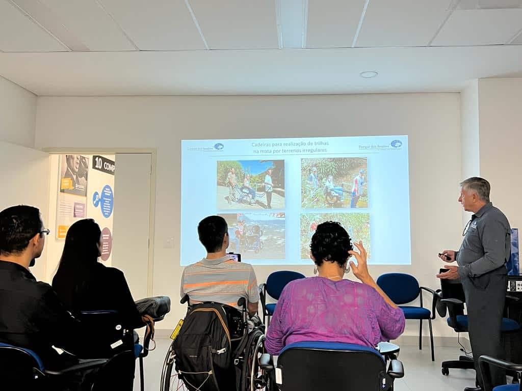 No auditório de palestras transversais, o Diretor da Rede dos Sonhos palestrou no Segundo dia do Fórum de Diversidade Empreendedorismo e Negócios realizado pelo Sebrae