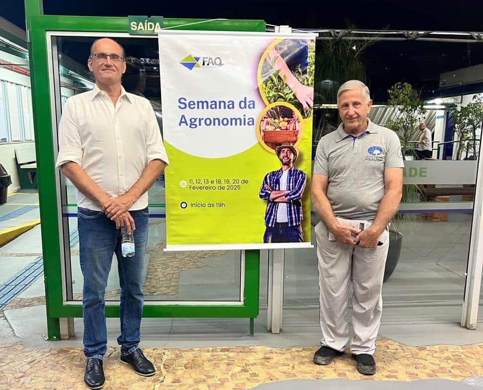 José Fernandes Franco participou da Semana Oficial da Agronomia na Faculdade XV de Agosto