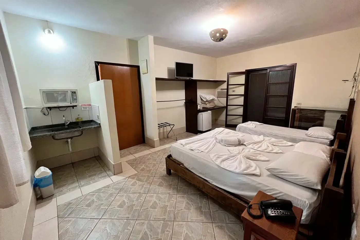 Chalé para 3 pessoas do Campo dos Sonhos
